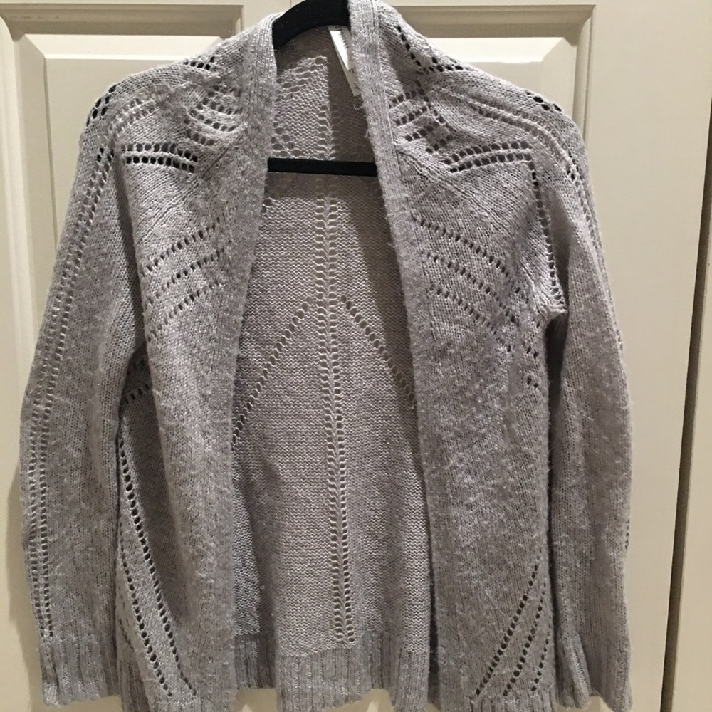 Aeropostal Grey Cardigan